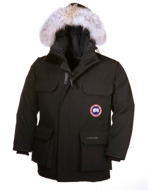 Kids Black Expedition Parka Canada Goose outlet stores